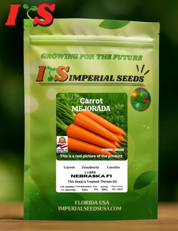 Zanahoria Nebraska F1 (mejorada)