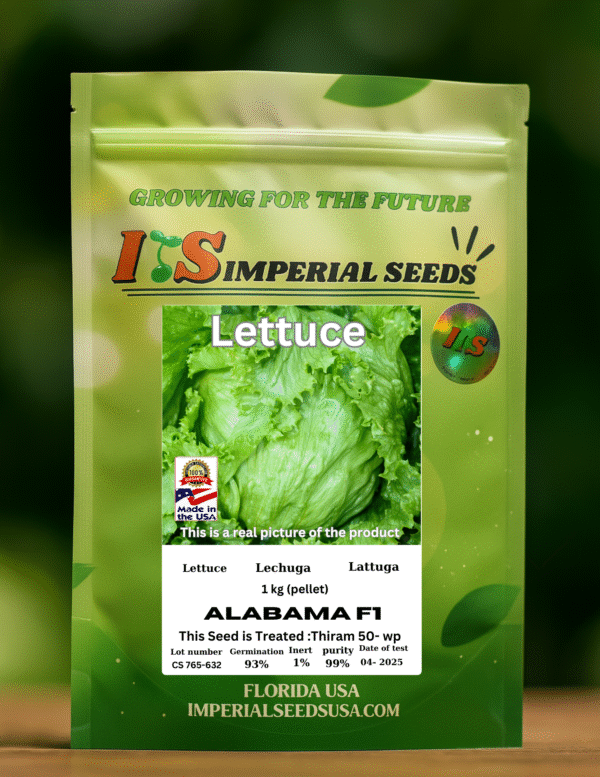 Lechuga Alabama F1 Tipo Iceberg Híbrida (pellet)