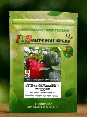 Pimentón California Wonder H1 Improved  1lb