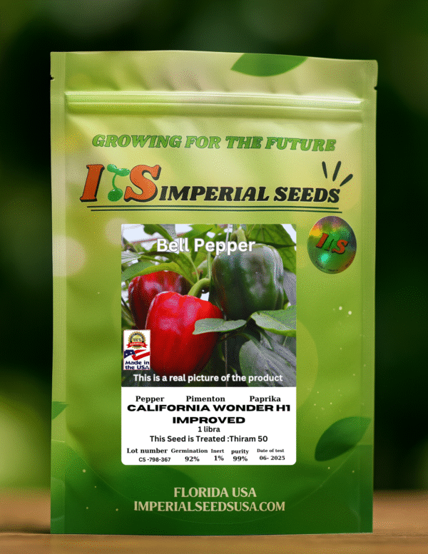 Pimentón California Wonder H1 Improved  1lb